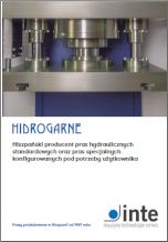Pobierz katalog pras hydraulicznych Hidrogarne
